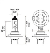Load image into Gallery viewer, Hella H7 12V 55W PX26D HP 2.0 Halogen Bulbs