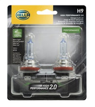 Load image into Gallery viewer, Hella H9 12V 65W PGJ19-5 HP 2.0 Halogen Bulbs