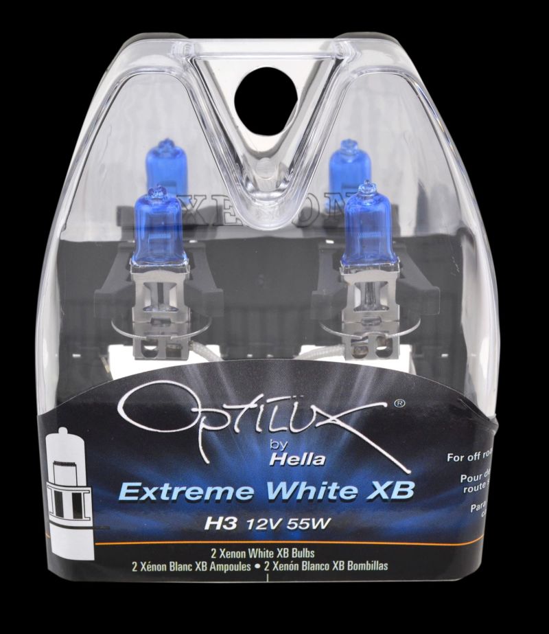 Hella H3 12V 55W Xen White XB Bulb (Pair)