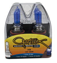 Load image into Gallery viewer, Hella Optilux H9 12V/100W XB Xenon White Bulb (pair)